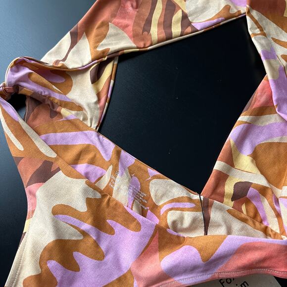 SALE! Stone Fox Swim Azalea Halter Cut Out One Piece  NWT - Picture 8 of 12